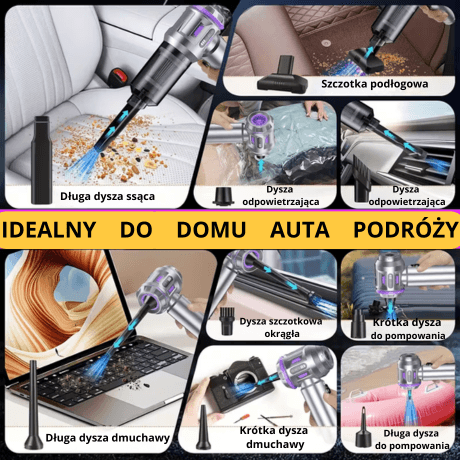 Ręczny odkurzacz bezprzewodowy